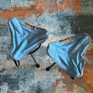 🥾 (2) NWOT Eureka Stools 🏕️